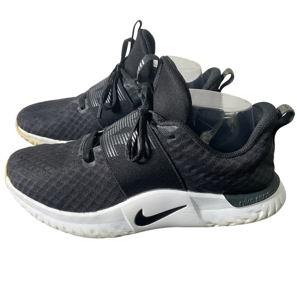 Nike Renew In-Season TR 9 Womens Black White Training Shoes AR4543-009 Size 8